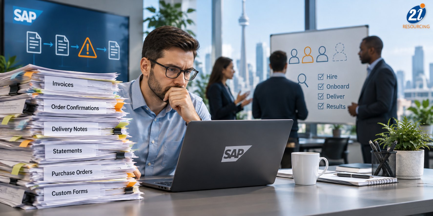 The SAP forms backlog is a staffing problem before it is a technology one