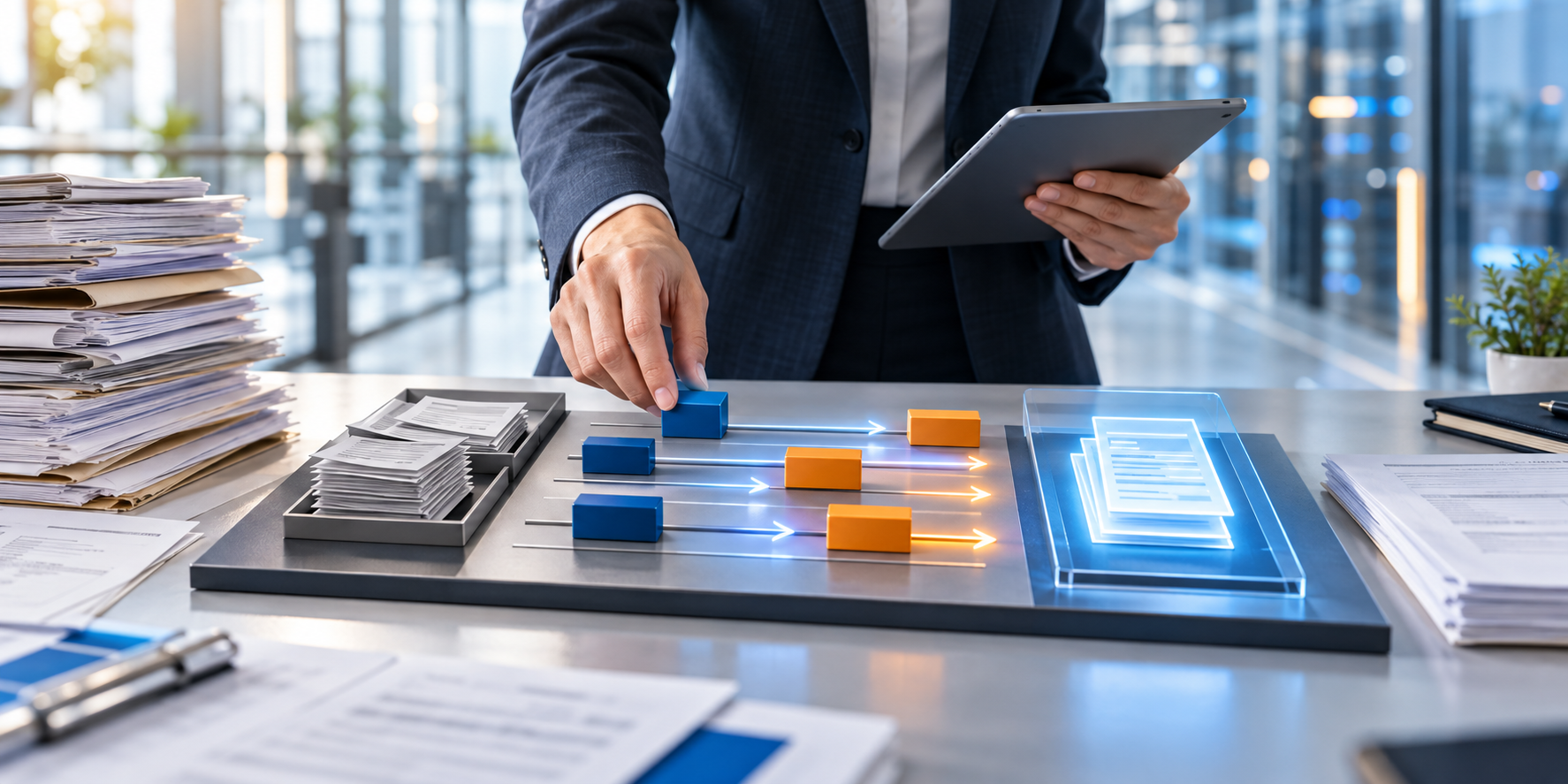 What actually moves in the budget of an AI assisted forms migration